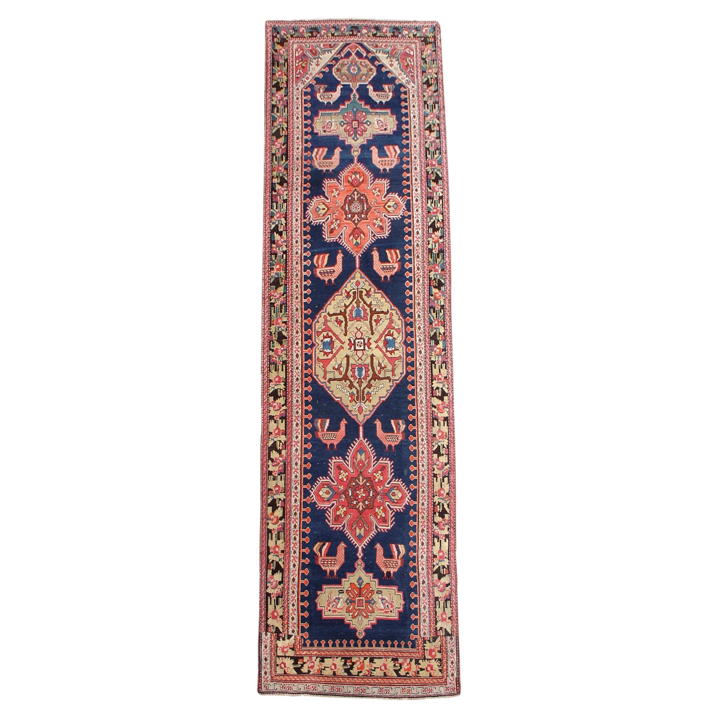 Antique Persian Karabagh Runner, 19th Century