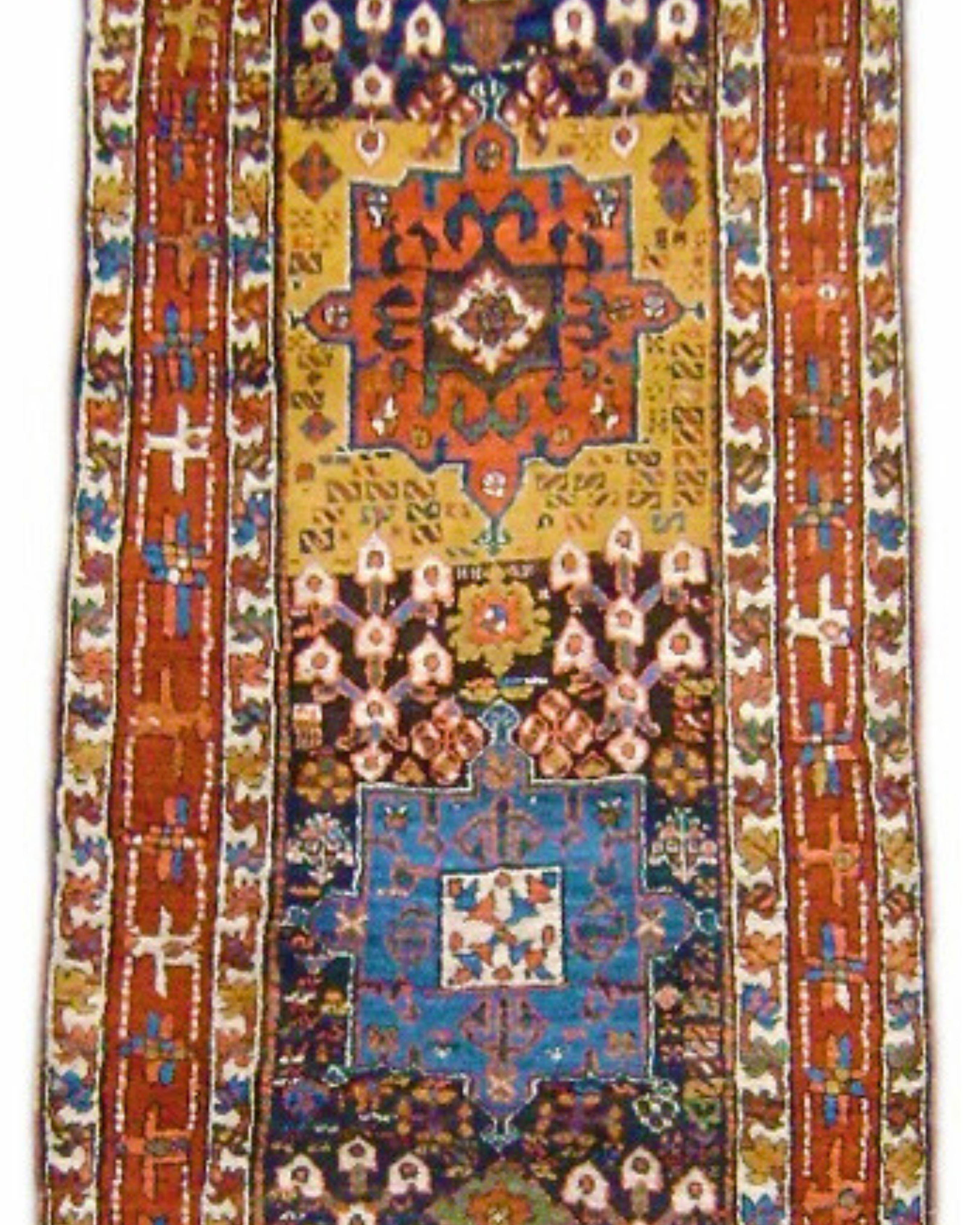 Perse Tapis persan antique Karadagh, 19e siècle en vente