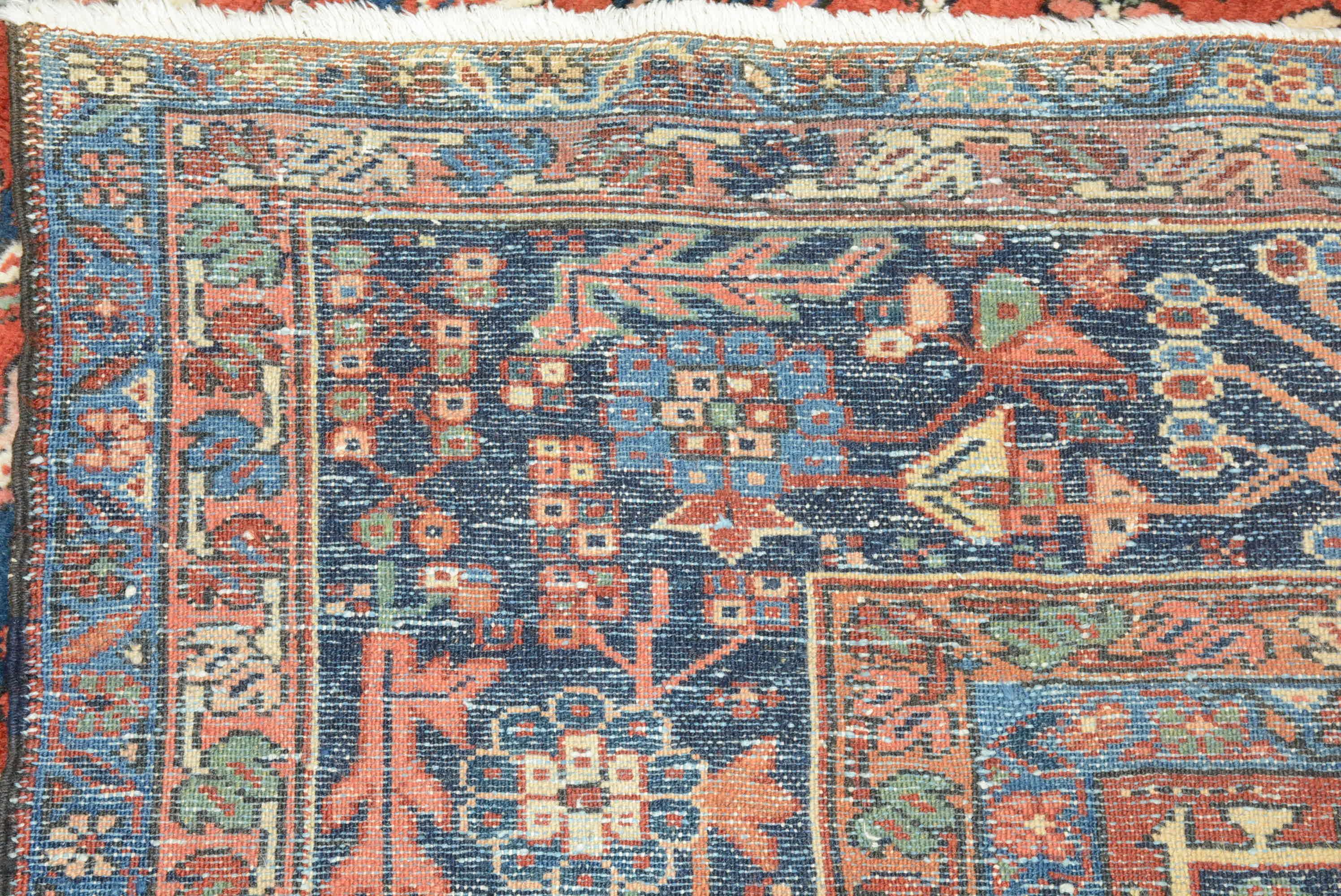 Antique Persian Karadja Carpet For Sale 4