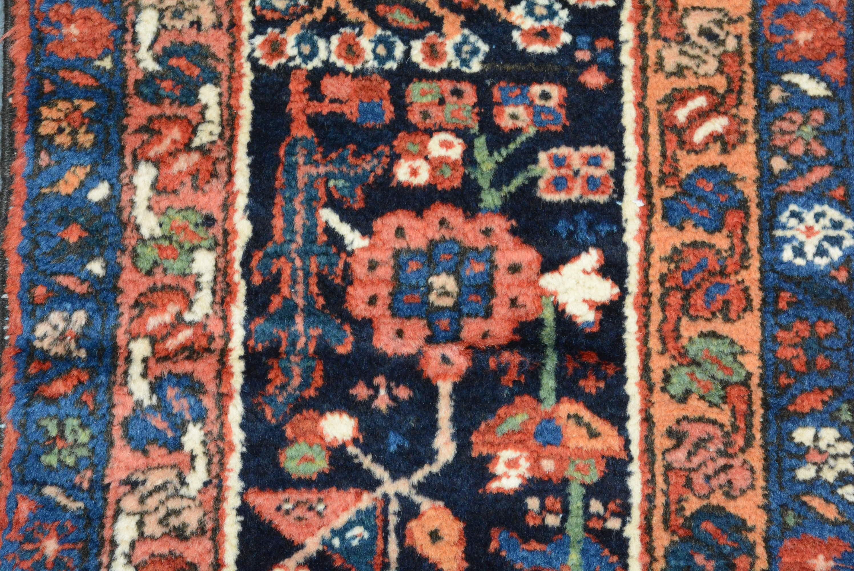Antique Persian Karadja Carpet For Sale 1