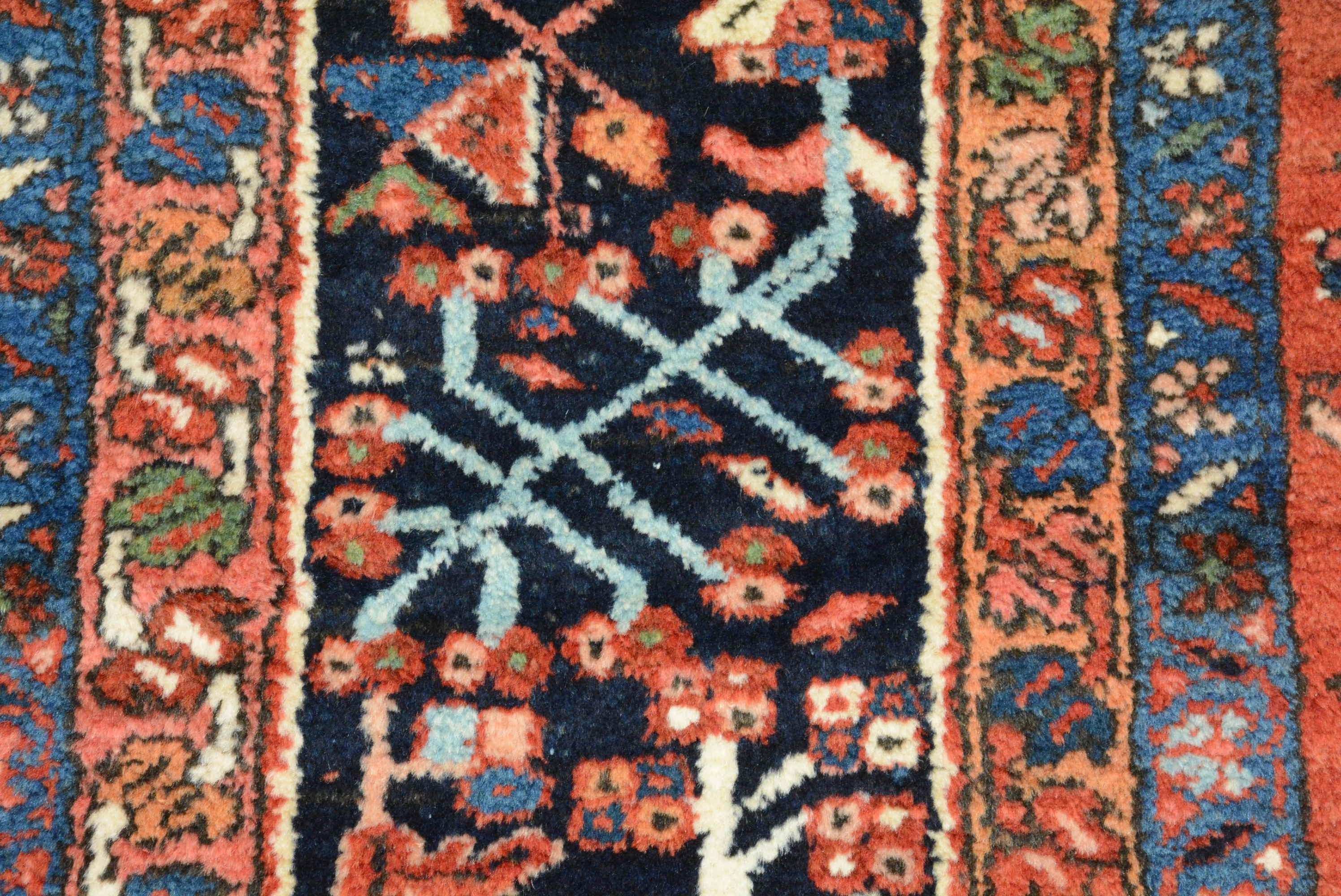 Antique Persian Karadja Carpet For Sale 2