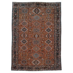 Antique Persian Karadja Carpet