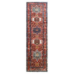 Antique Persian Karaja/Heriz Runner, c-1920's