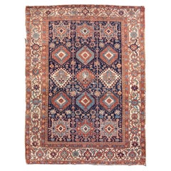 Antiker persischer Karaja-Teppich, um 1900
