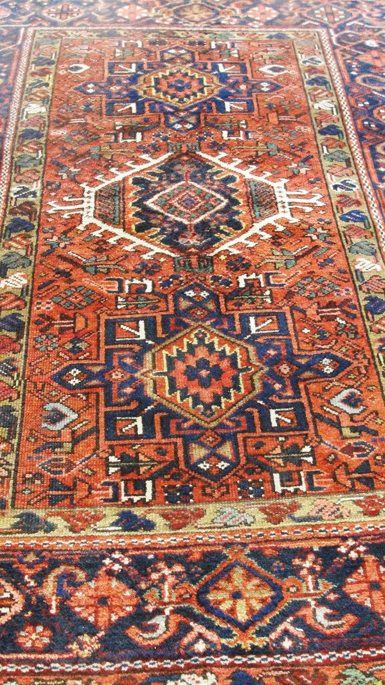 Antique Persian Karaja Rug at 1stDibs