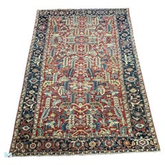 Antique Persian Karaja Serapi Rug