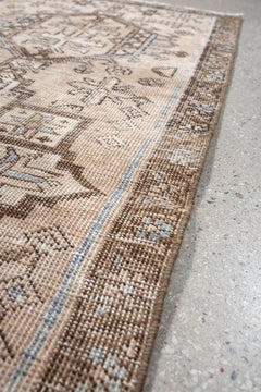 Antique Persian Karaje Mini Runner, circa 1930s