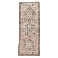 Antique Persian Karaje Mini Runner, circa 1930s