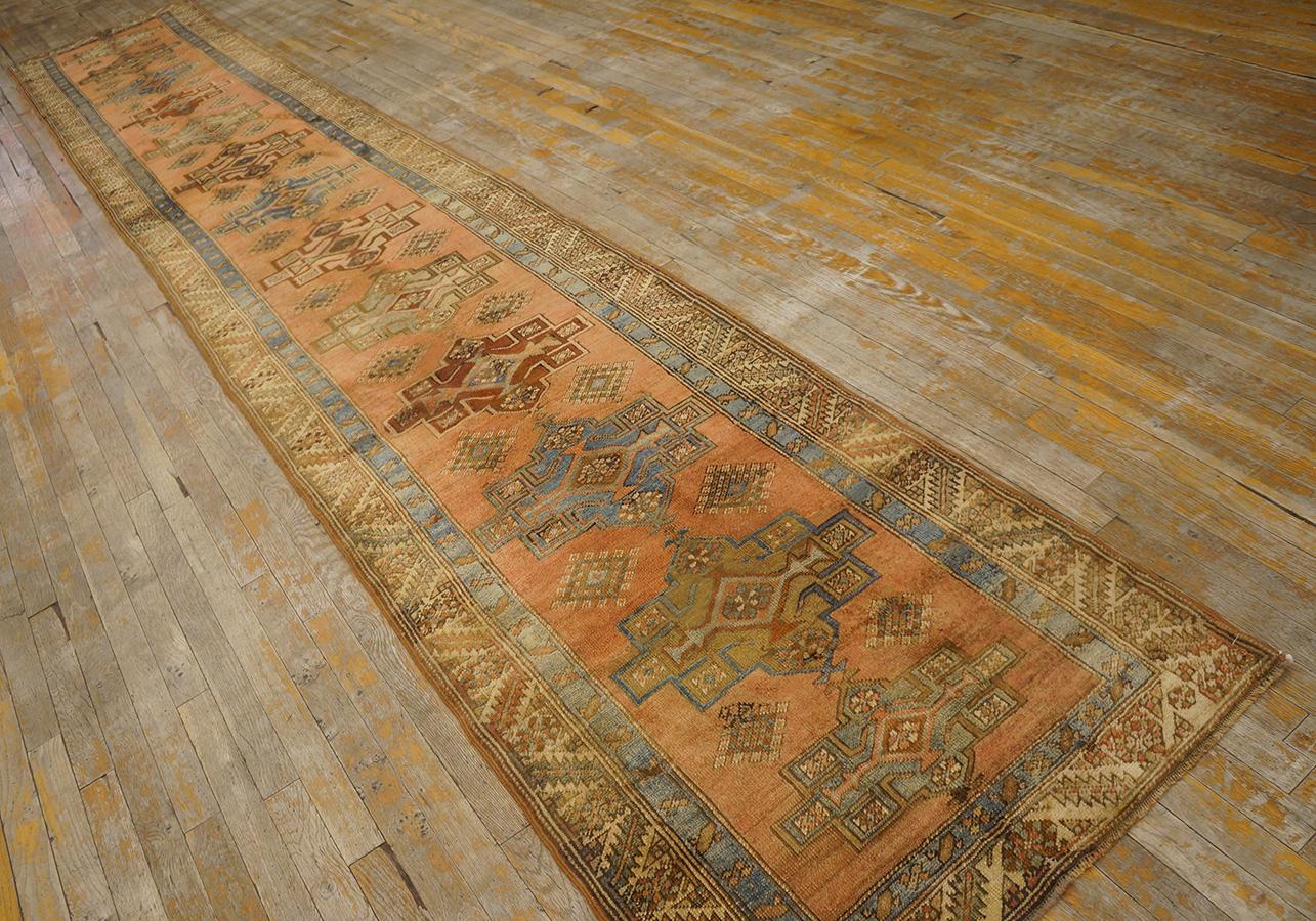 Heriz Serapi Early 20th Century N.W. Persian Karajeh Carpet ( 2'10'' x 17'10'' - 85 x 545 ) For Sale