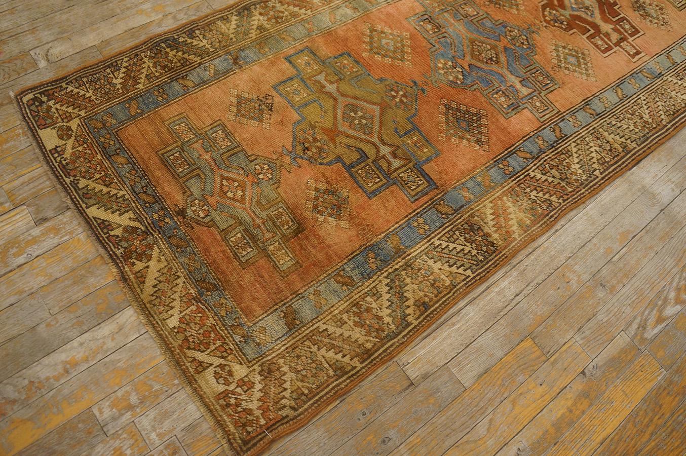 Wool Early 20th Century N.W. Persian Karajeh Carpet ( 2'10'' x 17'10'' - 85 x 545 ) For Sale