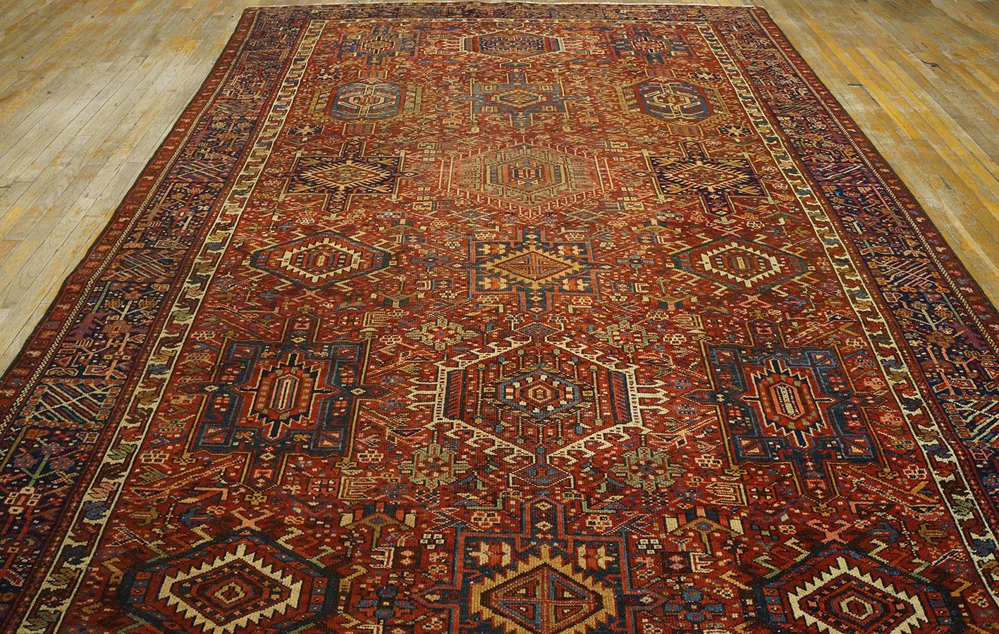 Antique Persian Karajeh Rug 7' 4'' x 16' 0'' For Sale 6