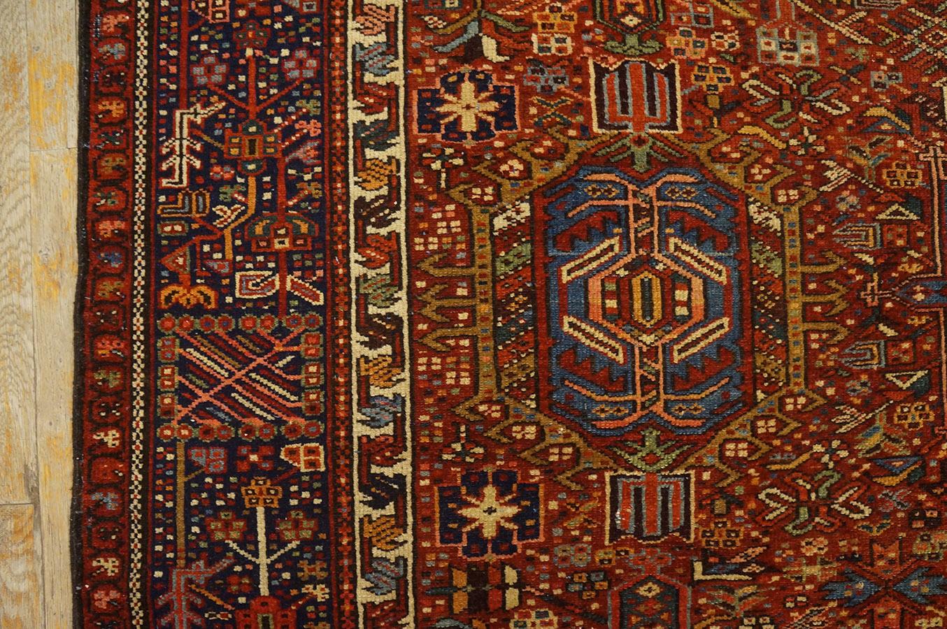 Antique Persian Karajeh Rug 7' 4'' x 16' 0'' For Sale 7