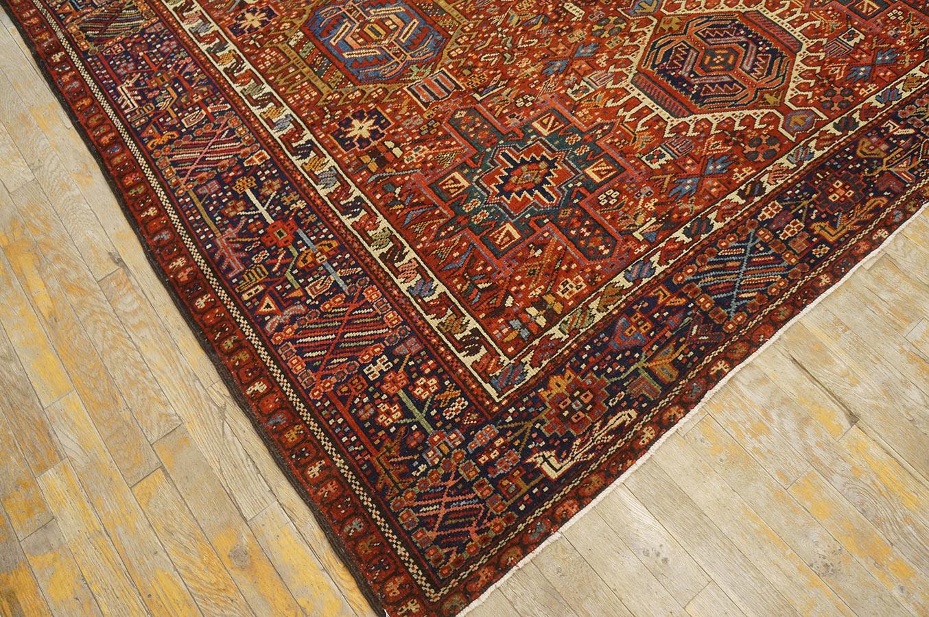 Antique Persian Karajeh Rug 7' 4'' x 16' 0'' For Sale 9