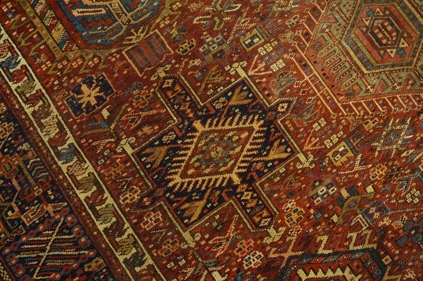 Antique Persian Karajeh Rug 7' 4'' x 16' 0'' For Sale 11