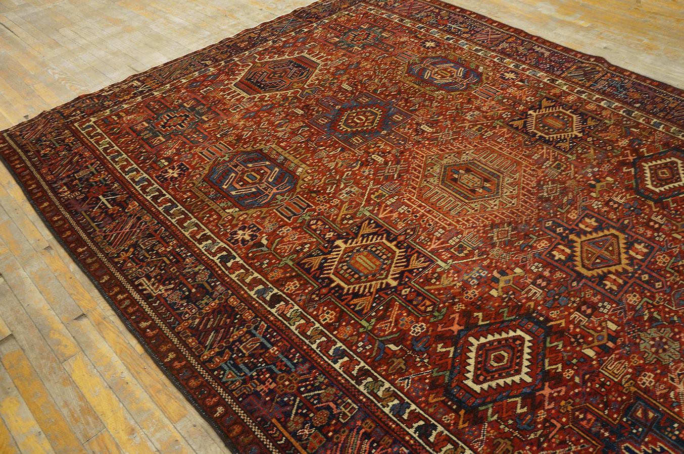 Antique Persian Karajeh Rug 7' 4'' x 16' 0'' For Sale 2