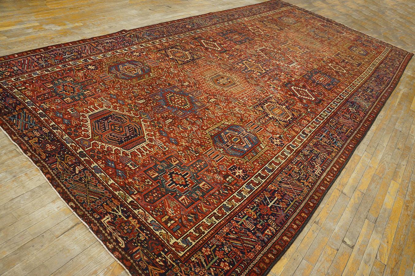 Antique Persian Karajeh Rug 7' 4'' x 16' 0'' For Sale 3
