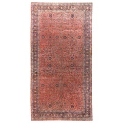 Tapis persan ancien de Kashan, vers 1900  13'5" x 25'0"