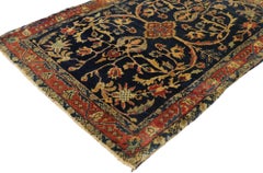 Antique Persian Mohajeran Sarouk Rug with Federal Style