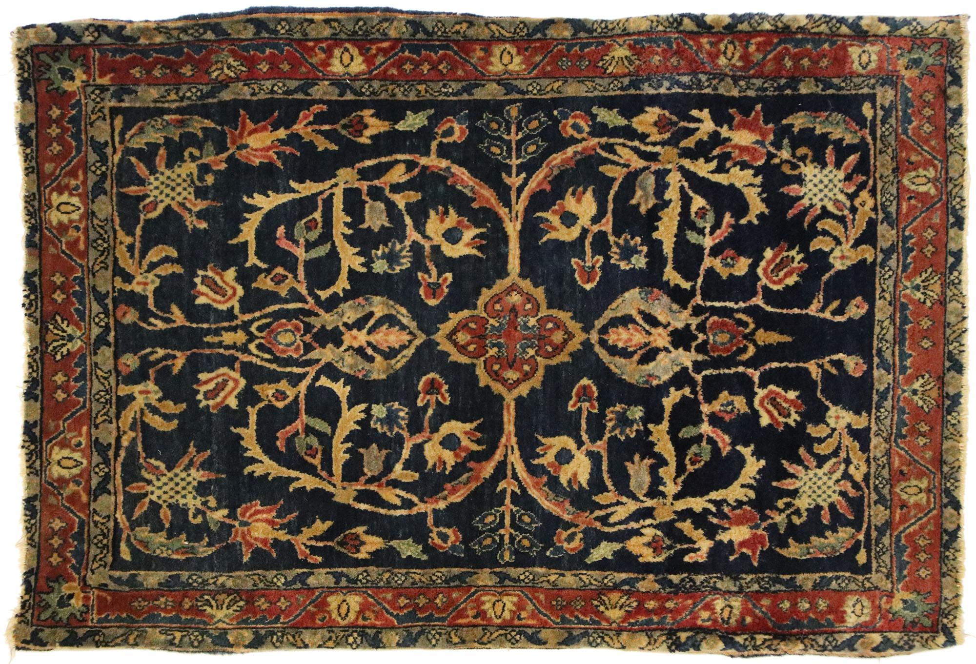 Ancien tapis persan Mohajeran Sarouk de style fédéral en vente 1