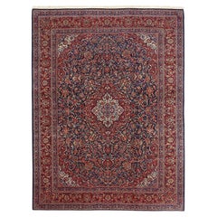 Antique Persian Kashan Dabir Rug - Size: 11
10 X 9

