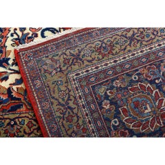 Antique Persian Kashan Dabir Rug - Size: 14'10 X 10'6