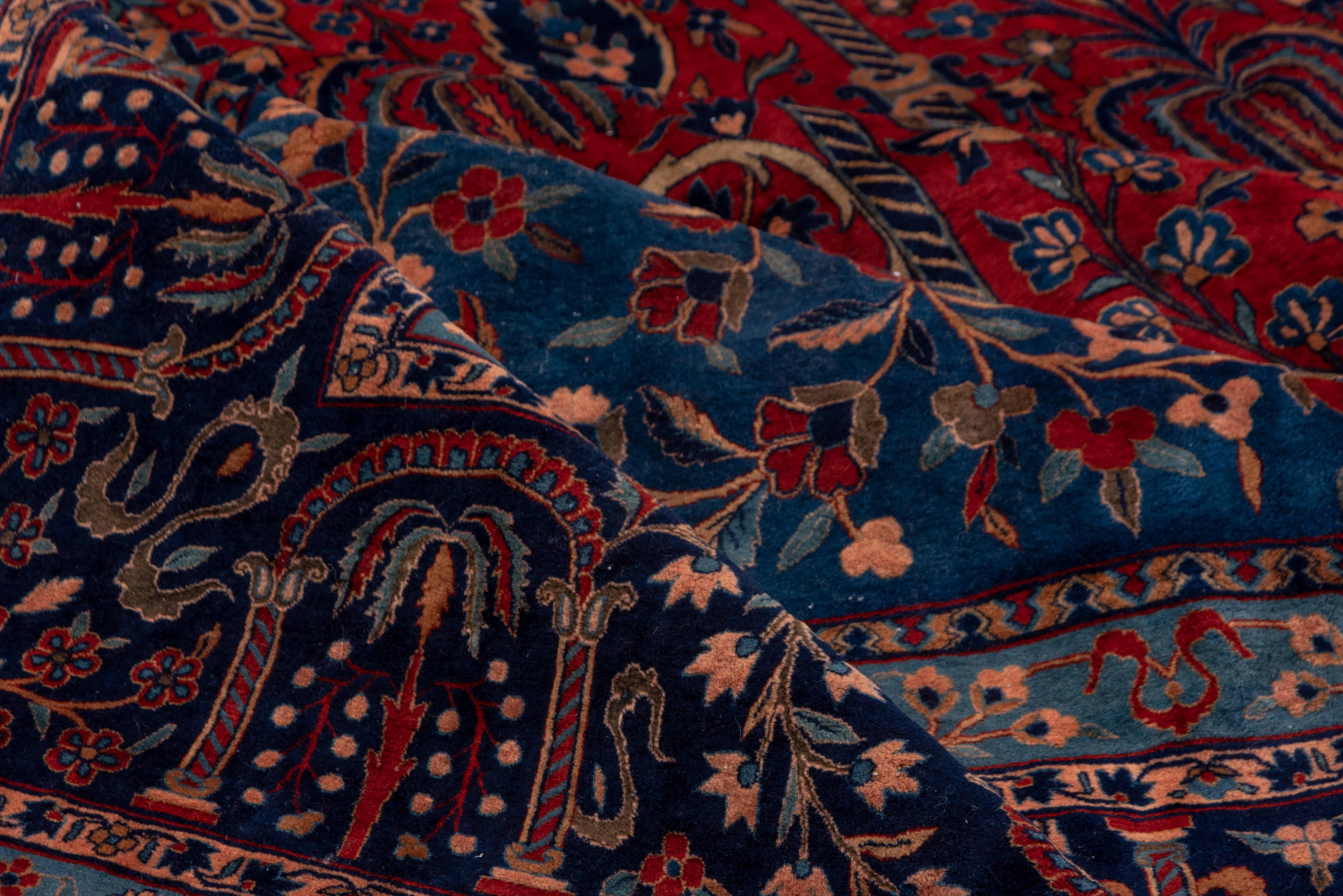Antiker persischer Kashan-Mansionteppich, ca. 1920er Jahre (Wolle) im Angebot