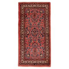 Antique Persian Kashan Mat