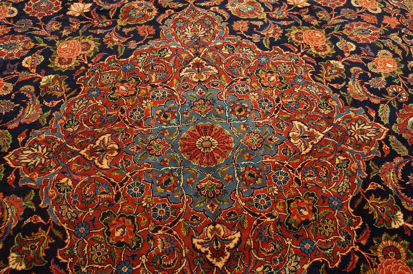 Persischer Kashan-Teppich aus den 1930er Jahren ( 10' 4'' x 14' - 315 x 425 cm) im Angebot 5