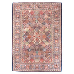 Ancien tapis persan Kashan, 20e siècle