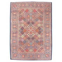 Vintage Persian Kashan Rug, 20th Century