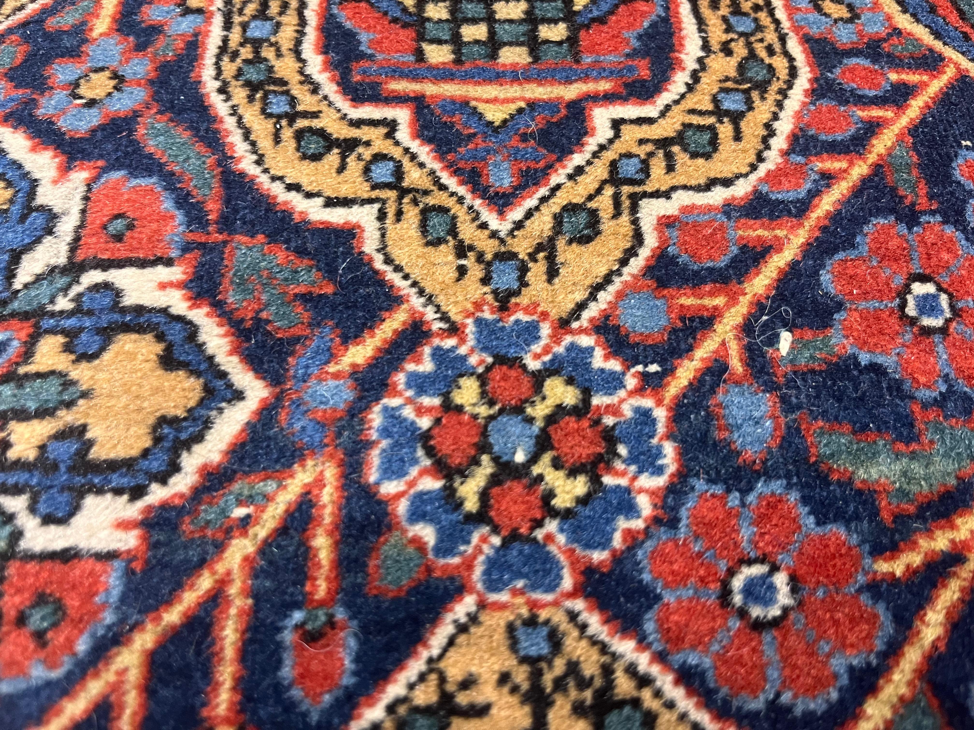 Tappeto antico persiano Kashan 4'4