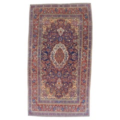 Antique Persian Kashan Rug 5’0" x 9’0"