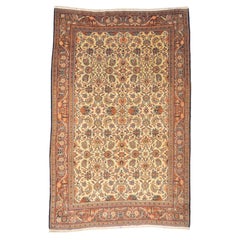 Antique Persian Kashan Rug 6'9" x 9'3''