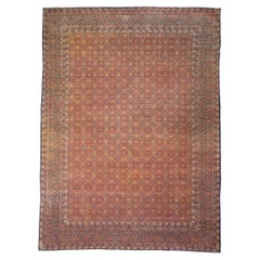 Antique Persian Kashan Rug 7'10" x 10’8”