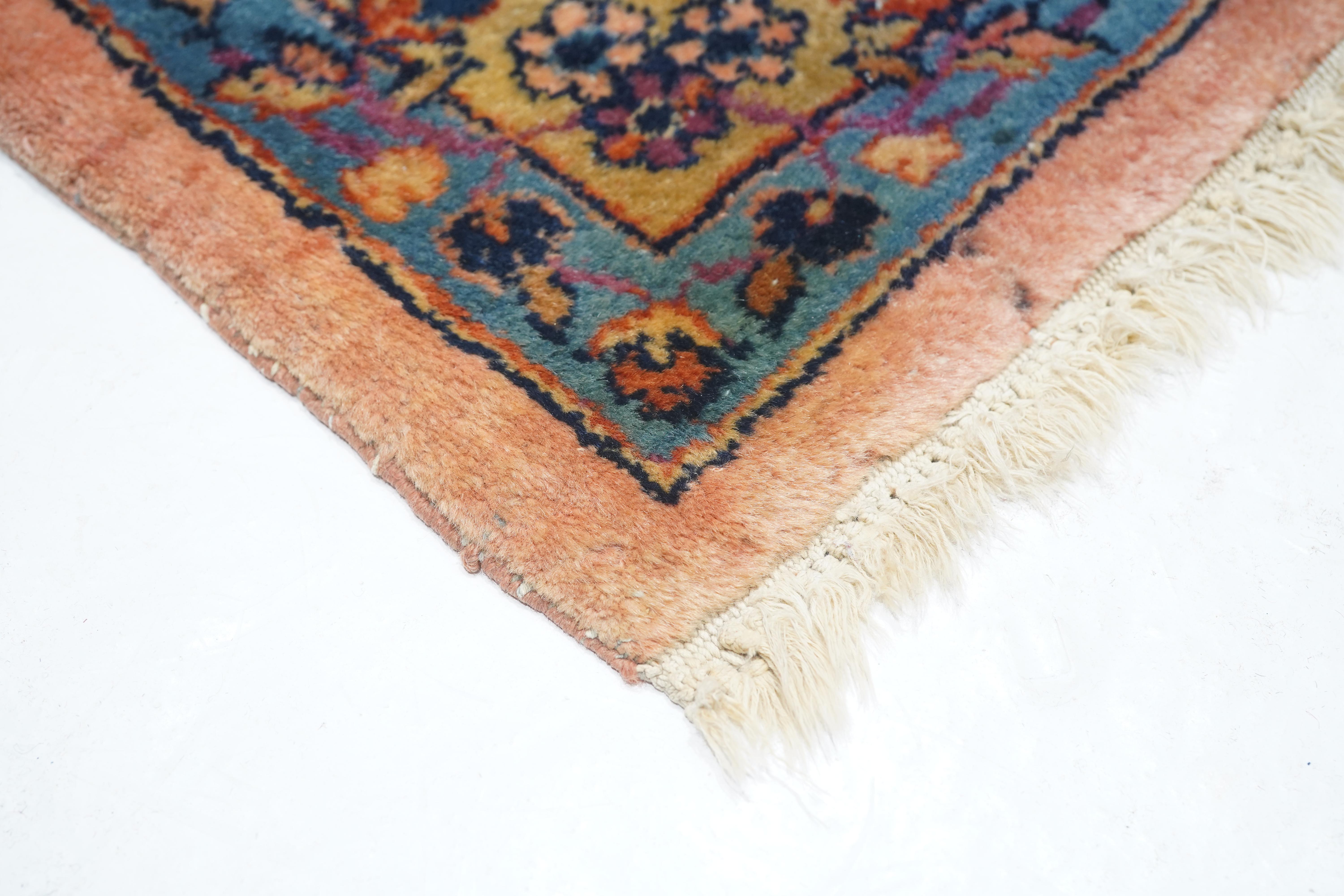 Tapis persan ancien de Kashan 8'1