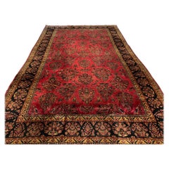 Antique Persian Kashan Rug, circa 1900