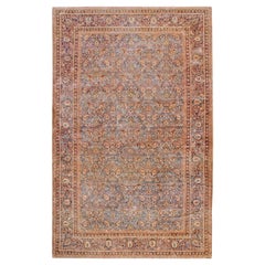 Antique Early 20th Century Persian Dabir Kashan Carpet ( 10'4" x 16'10" - 315 x 513 )
