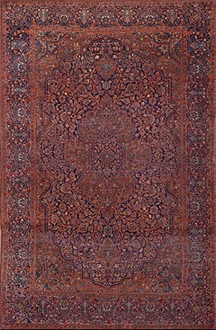 Alfombra Persa Kashan Antigua