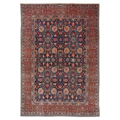 Antique Persian Kashan Rug - Size: 11'5 X 8'2