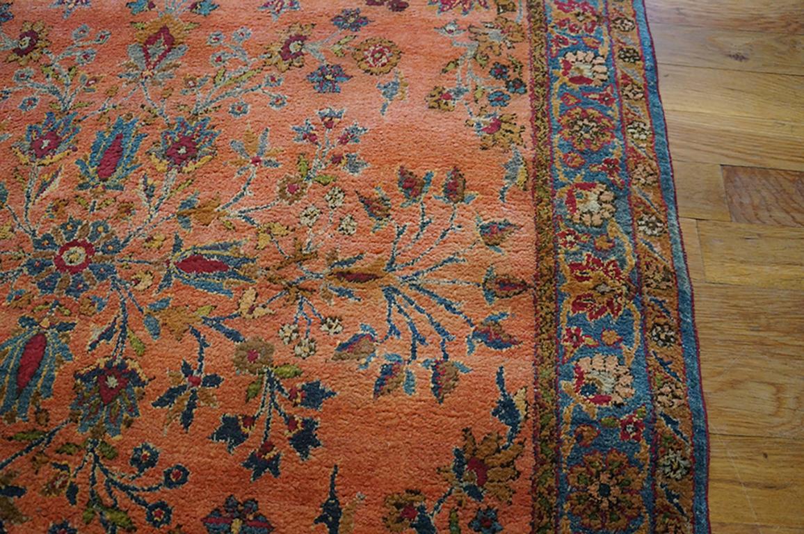 Hand-Knotted Antique Persian Kashan Rugs For Sale