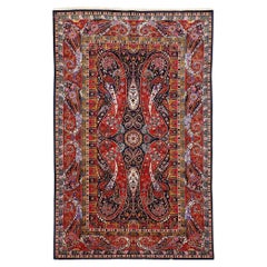 Antique Persian Kashan Tafazoli Pair Rug - Size: 6'9x4'4