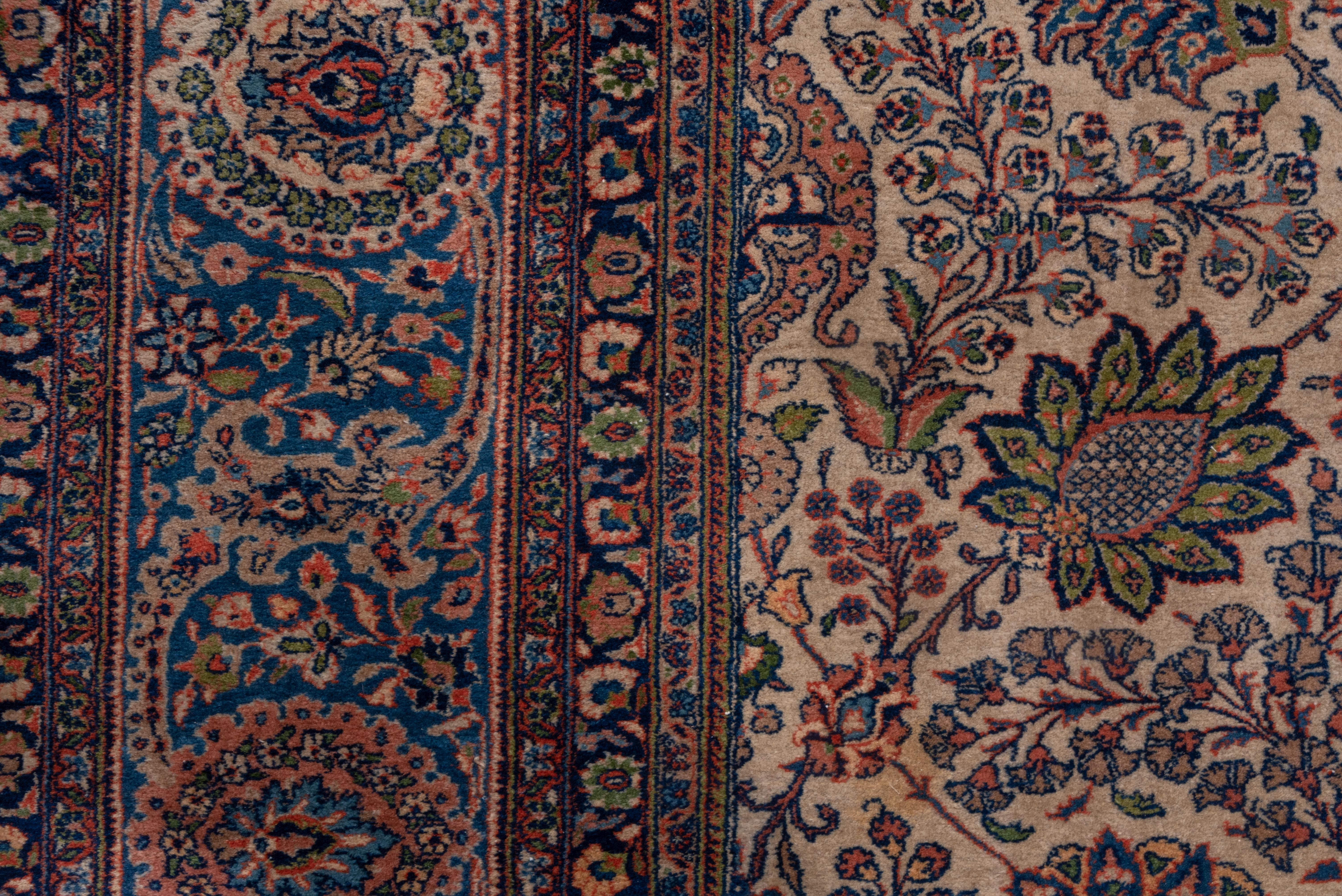 Hand-Knotted Antique Persian Kazvin Carpet, circa 1930s For Sale