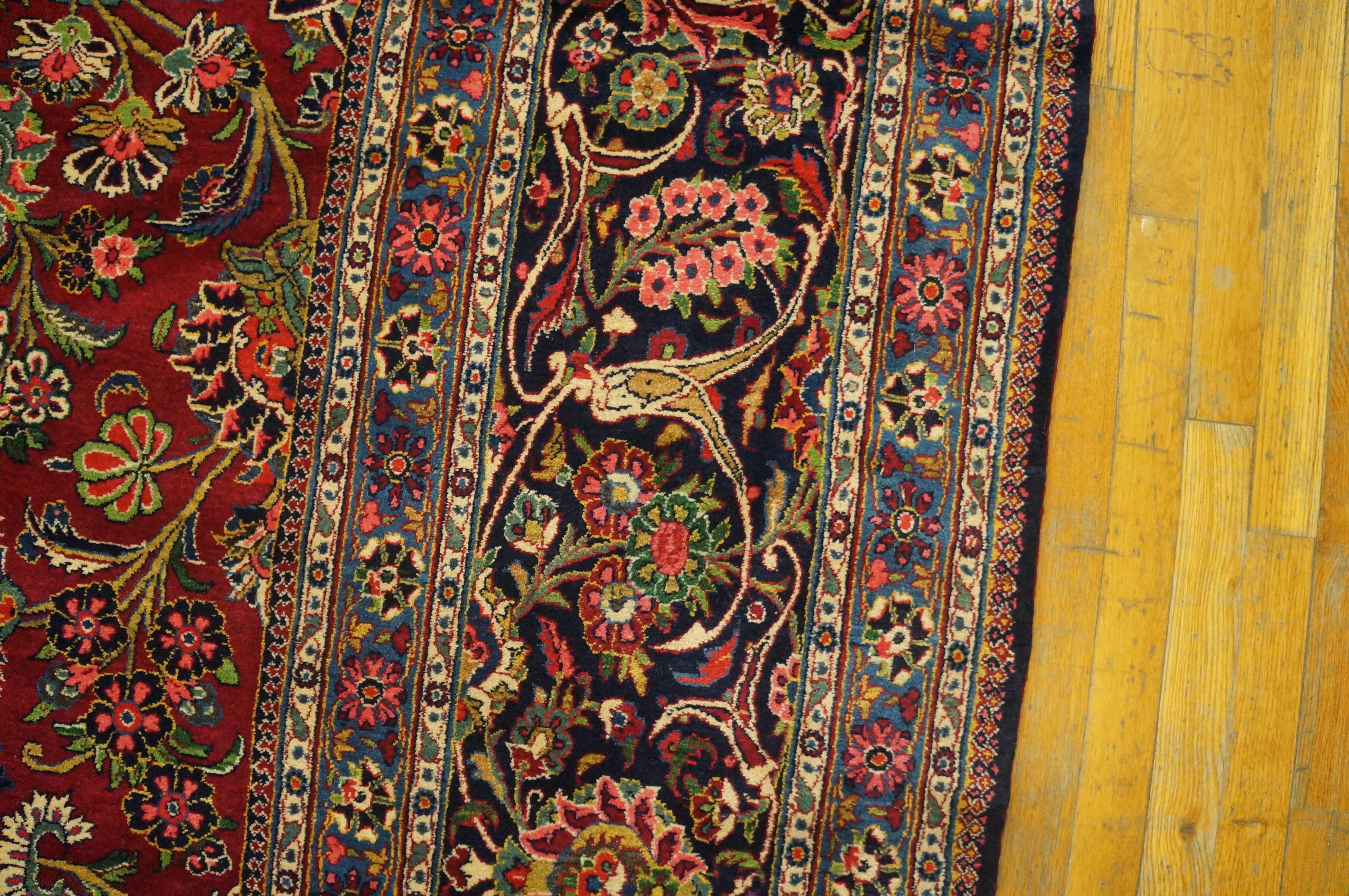 Mid-20th Century Antique Persian Kazvin Rug For Sale