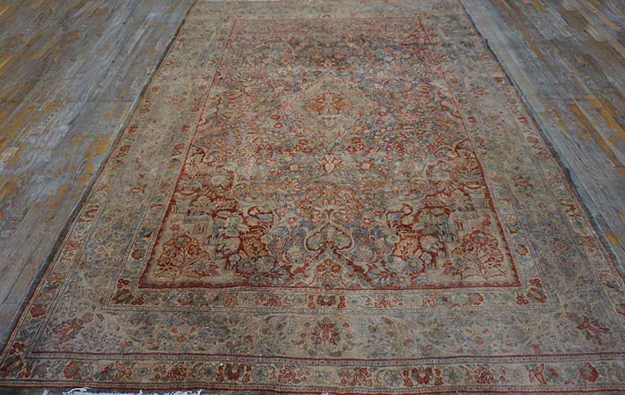 Sarouk Farahan Early 20th Century Kazvin Carpet( 6'4