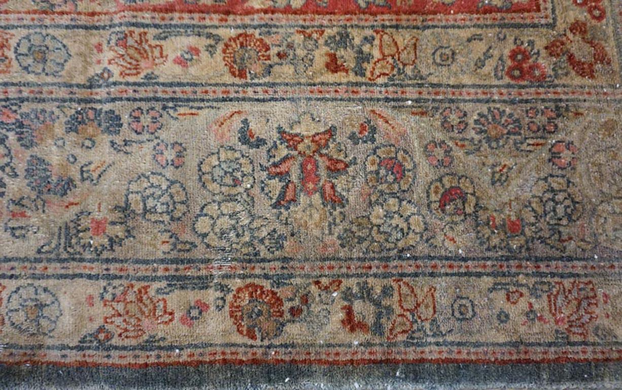 Mid-20th Century Early 20th Century Kazvin Carpet( 6'4