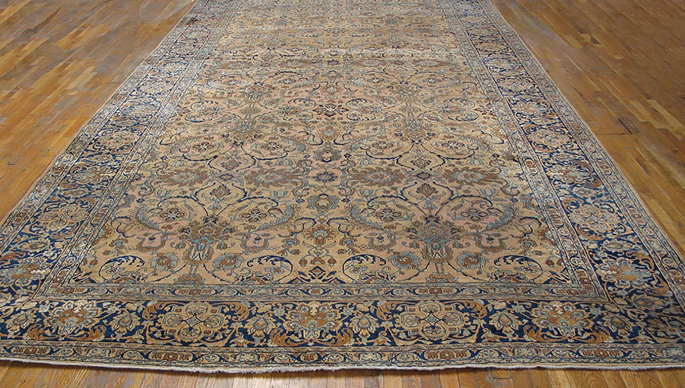 Early 20th Century Persian Kirman Carpet ( 9'9