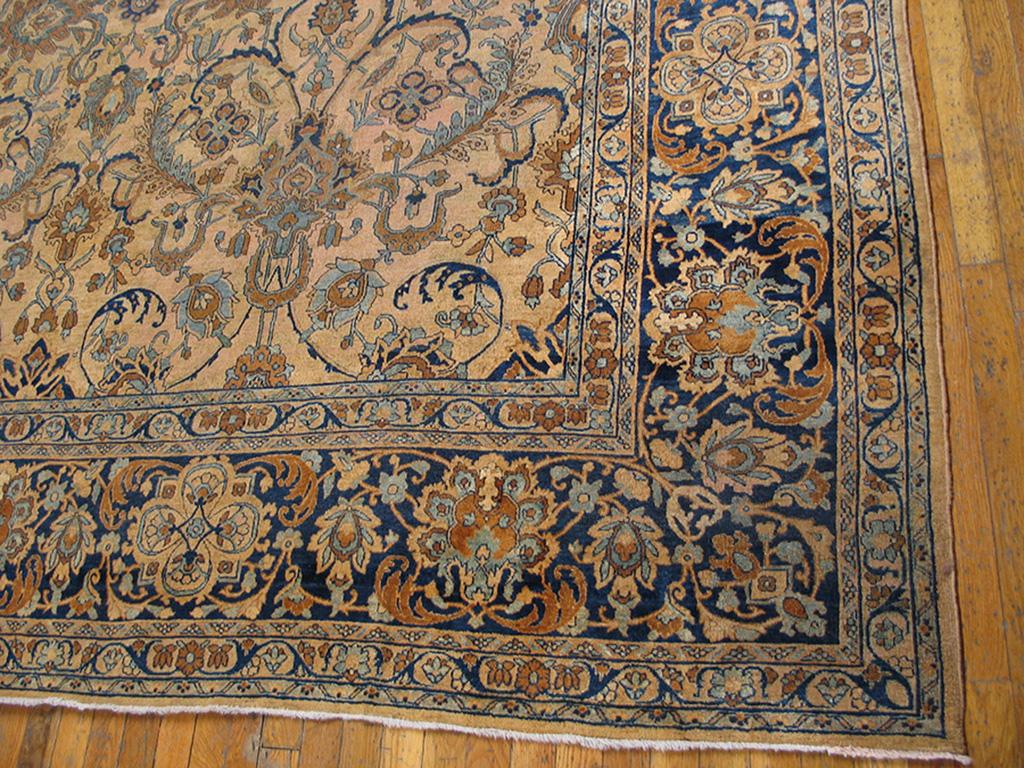 Early 20th Century Persian Kirman Carpet ( 9'9