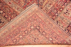 Antique Persian Kerman Area Rug. 10 ft 10 in x 14 ft 4 in