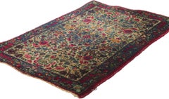 Antique Persian Kerman Carpet
