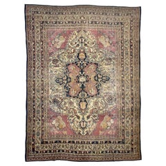 Antique Persian Kerman Lavar Rug, c. 1880's